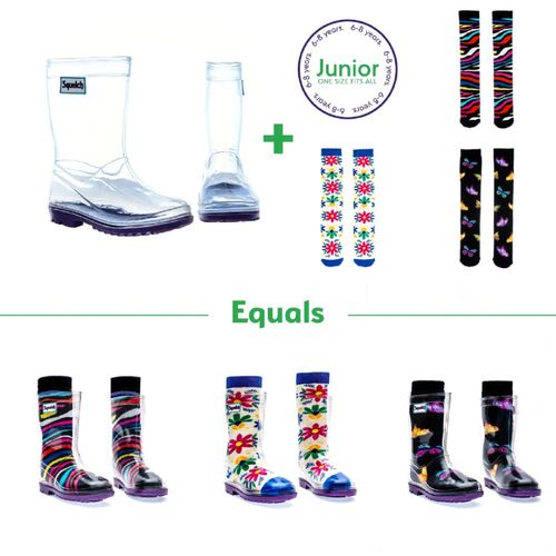 Squelch Wellies Package Junior